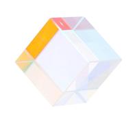 PRETYZOOM prisma ottico Prismi per ottica prismatica mini cubo prisma cubo prismatico prisma di del cubo prisma di cristallo prismato per scrivania Bicchiere