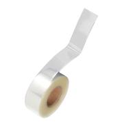 PRETYZOOM Protezione Trasparente per Etichette Codice a Barre 40x65 Mm, Etichette Adesive Impermeabili per Libri di Biblioteca, Rotolo da 500 Pezzi, Pellicola Protettiva per Archivi