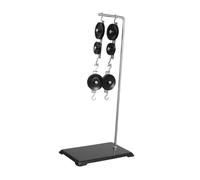 PRETYZOOM Pulegge per Esperimenti con Base Rinforzata Stabile Kit per Lezioni in Aula e Laboratorio Montaggio Rapido e Design Educativo per Dimostrazioni e Movimento