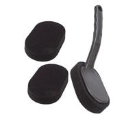 PRETYZOOM Pulitore per Pneumatici di Spazzole in Spugna con Manico per Pulizia delle Ruote Adatto Pervaggio Auto e Lucidatura Pneumatici