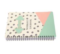 PRETYZOOM Quaderno a Spirale A5 per Allenamento e Fitness, Diario Portatile per Esercizi e Gestione Salute, Blocco Note Leggero per Pianificazione Dieta e Attività Sportive