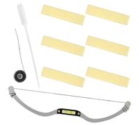 PRETYZOOM Righello Portatile per Sopracciglia a Forma Curva, Strumento di Misurazione e Posizionamento Multifunzionale, Set per Mappatura Sopracciglia per Trucco Professionale