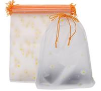 PRETYZOOM Sacchetti Sottovuoto da Viaggio Impermeabili Riutilizzabili 20 Pezzi, Organizer per Abiti Chiusura Ermetica, Borsa Porta Oggetti per Valigia Aereo
