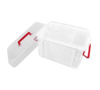 PRETYZOOM Scatola Per Medicinali Contenitore Porta Medicinali Per Kit Emergenza Custodia Medica Portatile in Plastica