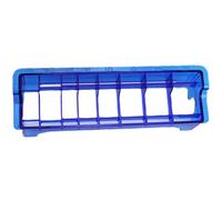 PRETYZOOM Scatola Portautensili da in Plastica Blu 8 Scomparti, Organizer per Clipper e Forbici, Protezione e Ordine per Strumenti da Salone e Uso Domestico Stile Stili multipli
