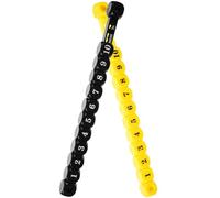 PRETYZOOM Segnapunti Portatile per Calcio Balilla, Contatore di Punteggio in Plastica Robusta, Barra Segnapunti Compatta per Giochi da Tavolo, Accessorio per Tavoli da Calcio Balilla, Set