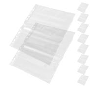 PRETYZOOM Set 10 Pezzi Custodie Impermeabili per Documenti e Foto D’archivio, Maniche Tascabili per Negativi Pellicola Formato 135, Protezione e Organizzazione per Collezionisti e Archivio