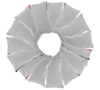 PRETYZOOM Set 15 Pezzi Astucci in Tela 12x21 Cm Beige Cerniera per Sublimazione Fai da Te, Sacchetti Termici per Trucco e Astuccio Portapenne Multiuso da Viaggio Colore Colore Casuale