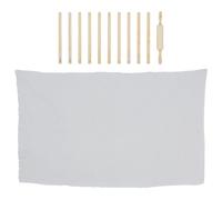 PRETYZOOM Set da 12 Pezzi Utensili per Ceramica con Mattarello in Argilla Guide per Spessore con Rulli e Tovaglia Protettiva Kit per Modellare Argilla Polimerica per Principianti e