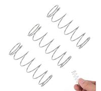 PRETYZOOM Set da 3 Molle per Tromba in Acciaio Inox per Bottoni Supporti per Bottoni di Tromba Elasticità Elevata Accessori Compatti e Resistenti per Strumenti a Fiato