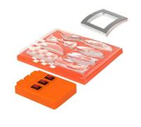 PRETYZOOM Set di Esperimenti Scientifici di Fisica Ottica Prisma e Lenti in Plastico, Facile da Montare, per Laboratori e Aule di Ottica