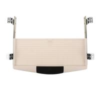 PRETYZOOM Set Vassoio Portaoggetti per Tastiera e Mouse Guida Scorrevole e Design Montaggio sotto Tavolo per Ufficio e Casa