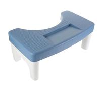 PRETYZOOM Sgabello da Bagno per Adulti in Pp Blu Alta Stabilità e Design Semplice, per Wc e Bagni, Offre Un’esperienza Confortevole e Sicura