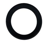 PRETYZOOM Sordina Sax Tenore in Silicone Nero Smorzatore Silenzioso per Sassofono Accessorio Musicale Portatile Anello Smorzatore Pratico e Resistente