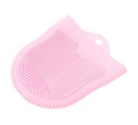 PRETYZOOM Spazzola la Pulizia del Viso in Silicone Morbido Punti Salienti di Diverse Dimensioni e Densità, Forma a Guanto, per Massaggi e Uso in Viaggio