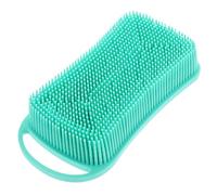 PRETYZOOM Spazzola Per Doccia in Silicone Per Massaggio Corpo, Scrubber Per Bagno Setole Morbide, Dimensioni Ergonomiche Adatte a Mani Grandi e Piccole, Per Uso Quotidiano Sotto La Doccia