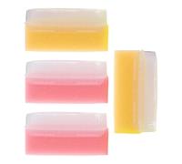 PRETYZOOM Spazzola Sensoriale per Bagno 4 Pezzi e Ragazzo Ragazza Stimolazione Tattile e Massaggio Rilassante in Spugna Facile da Impugnare per Uso Domestico Colore Casuale