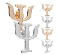 PRETYZOOM Spille Psicologa in Lega Vintage 6 Pezzi Chiusura Sicura e Design Unico per Cappotti e Abiti Eleganti