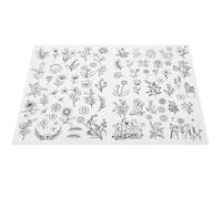 PRETYZOOM Stabilizzatore Idrosolubile per Ricamo, Foglio Solubile in Acqua per Cucito a Mano, Carta da Ricamo Lavabile per Tessuti, Accessorio per Artigianato e Riparazioni Tessili