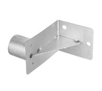 PRETYZOOM Staffa di Montaggio per Specchio Convesso Grandangolare da 45-60 CM in Metallo per Uso Industriale e Controllo Traffico Fissaggio a Parete