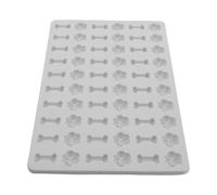 PRETYZOOM Stampi in Silicone per Biscotti per Cani e Gatti Forme di Zampa e Osso, Facili da Sformare da Conservare, la Cucina la Preparazione di Snack