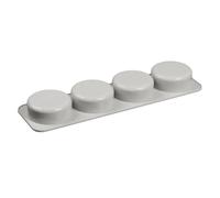 PRETYZOOM Stampo in Silicone Ovale per Sapone Proprietà Antiaderenti e Facile Rilascio, per Decorare Cupcake e Adatto All'uso in Microonde