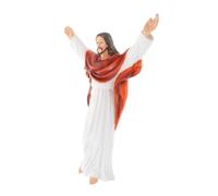 PRETYZOOM Statua Di Gesù in Resina Alta 22 Cm Decorazione Religiosa Per La Casa Decorazione Da Tavolo Bomboniera Religiosa Di Pasqua Pasqua Cattolica