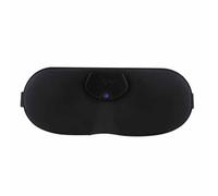 PRETYZOOM Strumento Del Sonno Massaggiatore Del Sonno Senza Fili Cuffie Con Cancellazione Del Rumore Wireless Strumento Per L'insonnia Maschera Per Gli Occhi in Di Poliestere Black