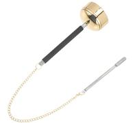 PRETYZOOM Strumento Musicale Buddista Campanello del Tempio in Ottone e Plastico Finitura Lucida e Lavorazione Artigianale per Pratiche di Meditazione e Cerimonie Spirituali