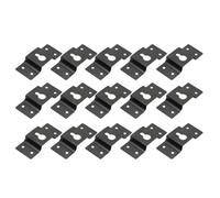 PRETYZOOM Supporti per Altoparlanti Sospesi 30 Pezzi, Ganci in Ferro per Montaggio a Parete, Accessori per Casse Acustiche Surround, Staffe di Supporto Resistenti per Elettronica Home