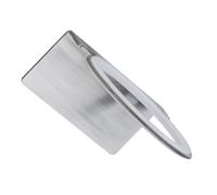 PRETYZOOM Supporto 304 in Inossidabile Parete e Asciugacapelli Acciaio per da Leggero Facile da Installare Design Moderno Argento Bagno e Camera da Letto