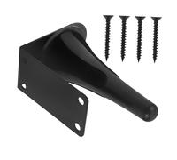 PRETYZOOM Supporto a Muro per Clarinetto e Flauto Nero in Plastico e Ferro, Staffa per Strumento Musicale Protezione Migliorata e Ottimizzazione Spazio, per Esposizione e Conservazione