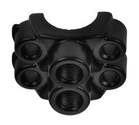 PRETYZOOM Supporto Moto di Retrovisore per Specchietto Lega e in Alluminio 2 con Interruttore Design Halfcover per Maggiore Stabilità e Versatilità Manubrio