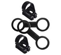 PRETYZOOM Supporto per Maschera da Snorkeling e Porta Boccaglio Riutilizzabile in Silicone, Set da 4 Pezzi Ferma Tubo Flessibile per Immersioni, Accessori Leggeri e Portatili per Sport