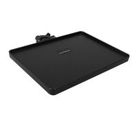 PRETYZOOM Supporto per Microfono Vassoio Stativo Regolabile e Morsetto da Scrivania per Accessori Musicali e Streaming Live
