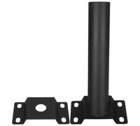 PRETYZOOM Supporto per Palo Solare Stradale in Acciaio per Luci a LED Estensione Lampione da Esterno Montaggio Stabile per Illuminazione Solare Efficiente