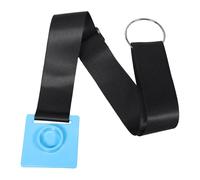 PRETYZOOM Supporto Regolabile Antiscivolo per Puntale del Violoncello con Cinghia e Cuscinetto Protettivo, Ancoraggio Stabile per Strumenti Musicali in Studio, Aula e Palco, Colore Celeste