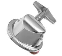 PRETYZOOM Supporto Regolabile per Gambe Tom in Ferro Lucidato Adatto a Grancassa e Tom, Pannello di Regolazione del Suono e Tappetino Antivibrante