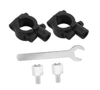 PRETYZOOM Supporto Specchio Retrovisore per Manubrio Bike Regolabile in Angolo e Resistente al Vento Montaggio Rapido Senza Attrezzi per Scooter Atv e Biciclettlettriche