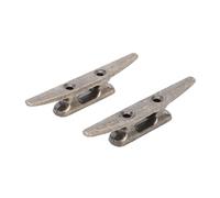 PRETYZOOM Tacchetti da Ormeggio Base Aperta in Lega di Zinco 2 Pezzi Fissaggio Sicuro Accessori da Barca Leggeri per Barche per Garage e Darsena