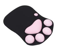 PRETYZOOM Tappetino Mouse Ergonomico in Silicone a Forma di Zampa di Gatto Poggiapolsi, Resistente e Decorativo, per Gaming e Uso Domestico