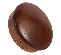 PRETYZOOM Tappo Centrale per Barca in Legno Teak Lucido Copertura Sterzo Marino Ergonomica Accessorio Protezione Volante per Veicoli e Imbarcazioni Facile da Installare