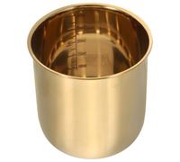 PRETYZOOM Tazza Misuratore Di Riso In Acciaio Inossidabile Dorato 300 Ml Con Scala Ideale Per Cucinare In Pentola Rice Utensile Multifunzionale Per Cucina