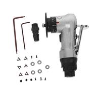 PRETYZOOM Terrimmer per campione mini macchina da smussare pneumatica strumento piano angolare per camera portatile smussatura d'aria mini smussatrice Acciaio inossidabile