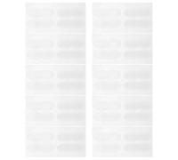 PRETYZOOM Toppe Auricolari Trasparenti 40 Pezzi in Silicone Supporto in Osso di Drago - Adesivi Correttivi Invisibili per Modellare e Proteggere le Orecchie per Uso Cosmetico Quotidiano e