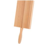PRETYZOOM Utensile Facile da Impugnare in Legno Manico Ergonomico e Superficie per Aggiungere Texture per Pasta
