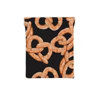 Pretzel fresco, Spremere il portafoglio superiore da donna Borsa portaoggetti Piccola portamonete Portamonete