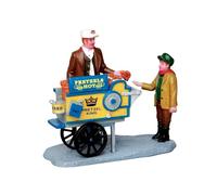 Lemax - Pretzel King Pretzel Cart