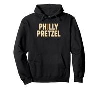 Pretzel Morbido di Philly Felpa con Cappuccio