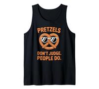 Pretzels Don't Judge People Do Funny Sassy Oktoberfest Canotta